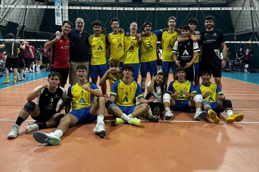 Armundia Virtus Roma, Serie C maschile: la squadra festeggia in palestra
