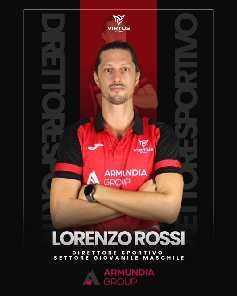 Lorenzo Rossi nuovo Direttore Sportivo del settore giovanile maschile