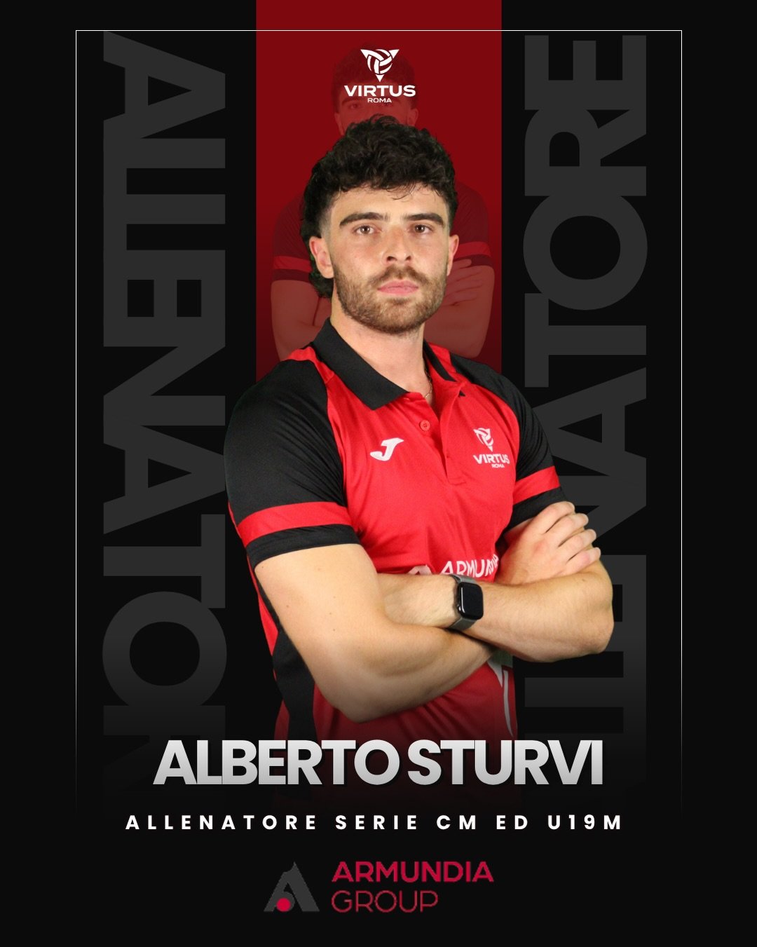 Alberto Sturvi nuovo allenatore della Serie C maschile