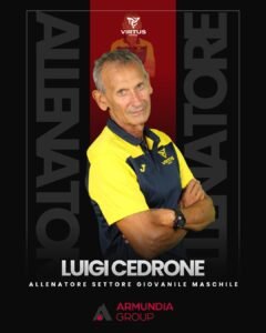 Luigi Cedrone ancora alla guida dell'U13