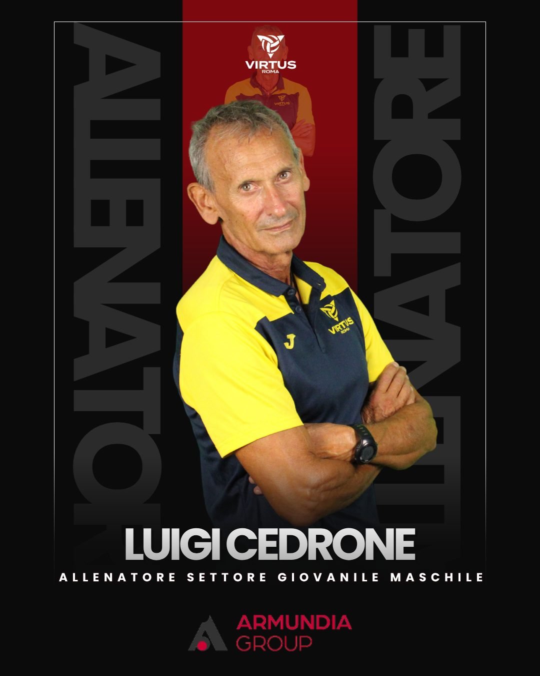 Luigi Cedrone ancora alla guida dell'U13