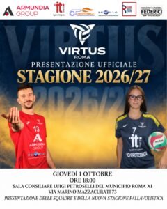 Giovedì 1 ottobre la presentazione ufficiale delle squadre
