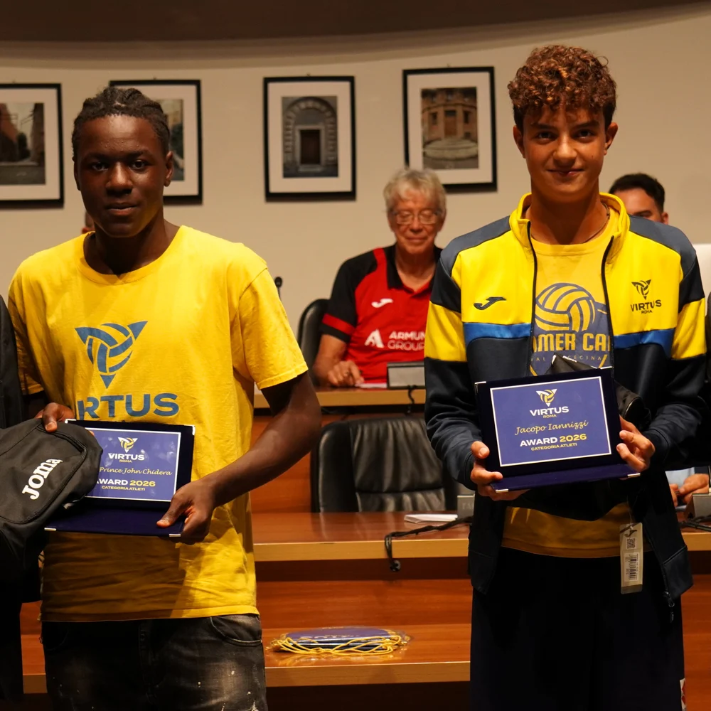 Virtus Roma Award 2026, categoria atleti: premiazione